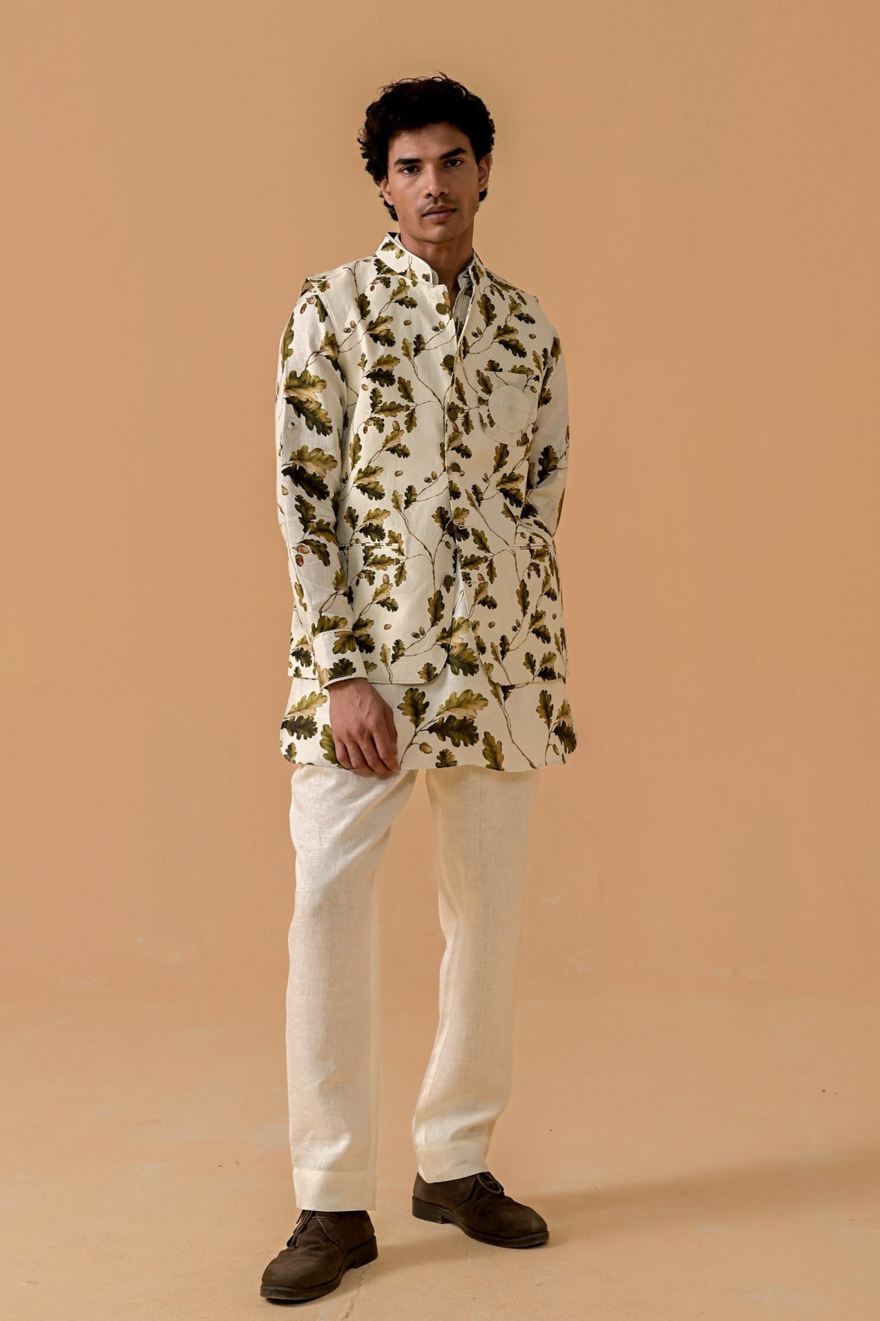 Rangeela Rebel Waistcoat - Autumn Print