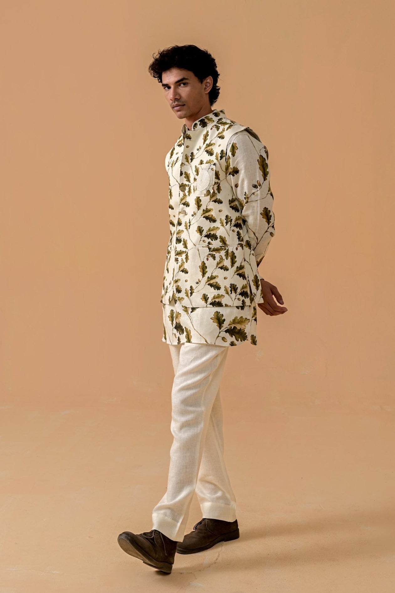 Rangeela Rebel Waistcoat - Autumn Print