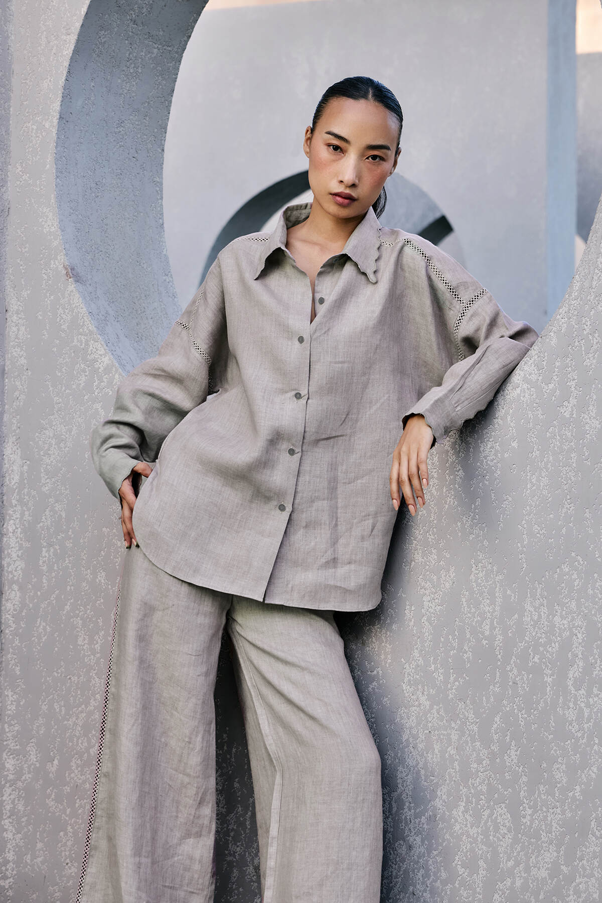 The Batooni Shirt - Grey Skies