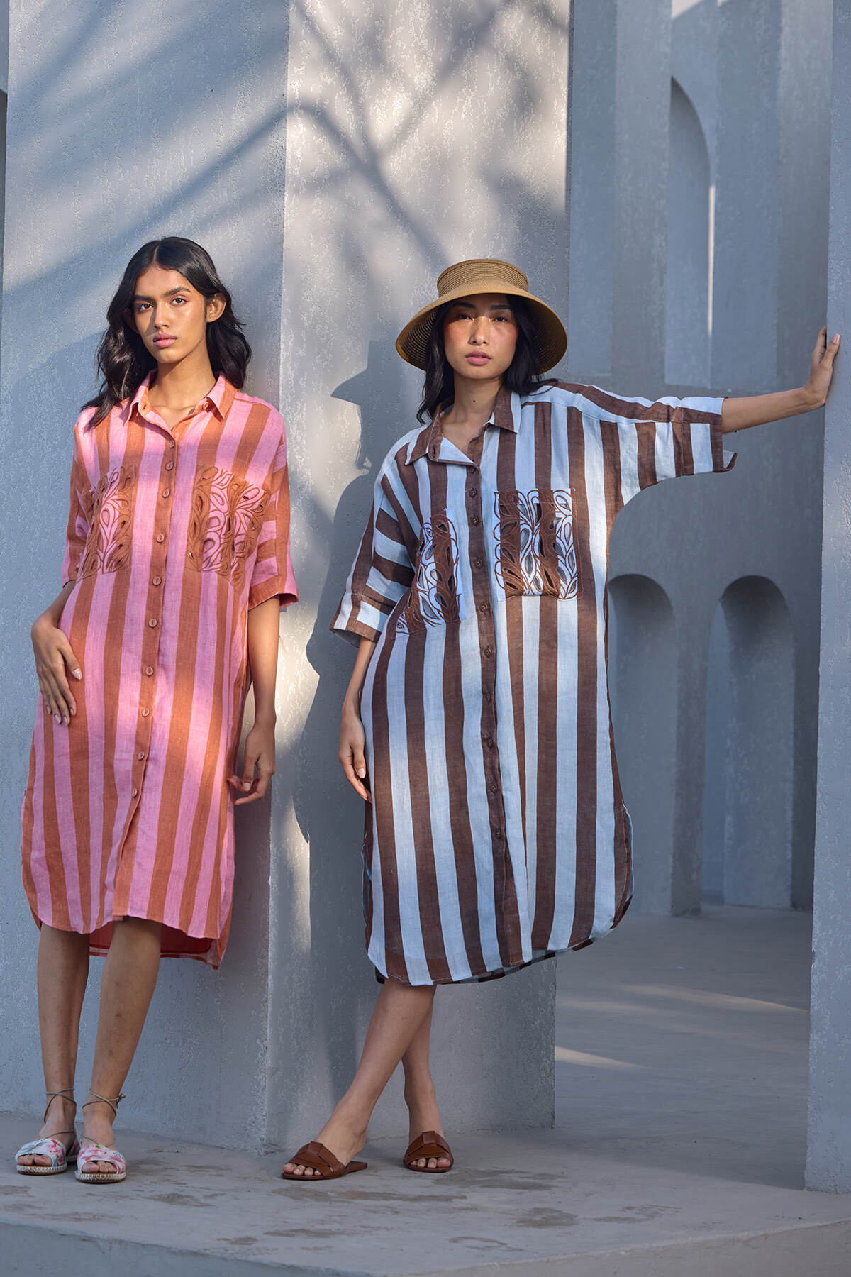 The Stormy Skies Kissa Dress