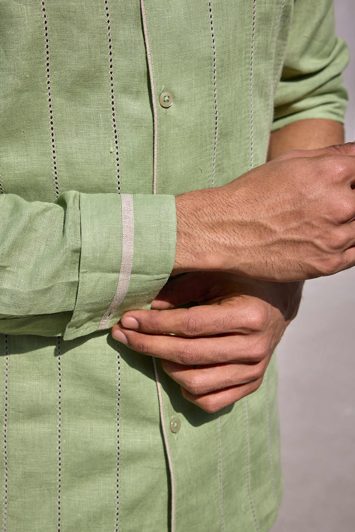The Shayar Shirt - Muted Mint