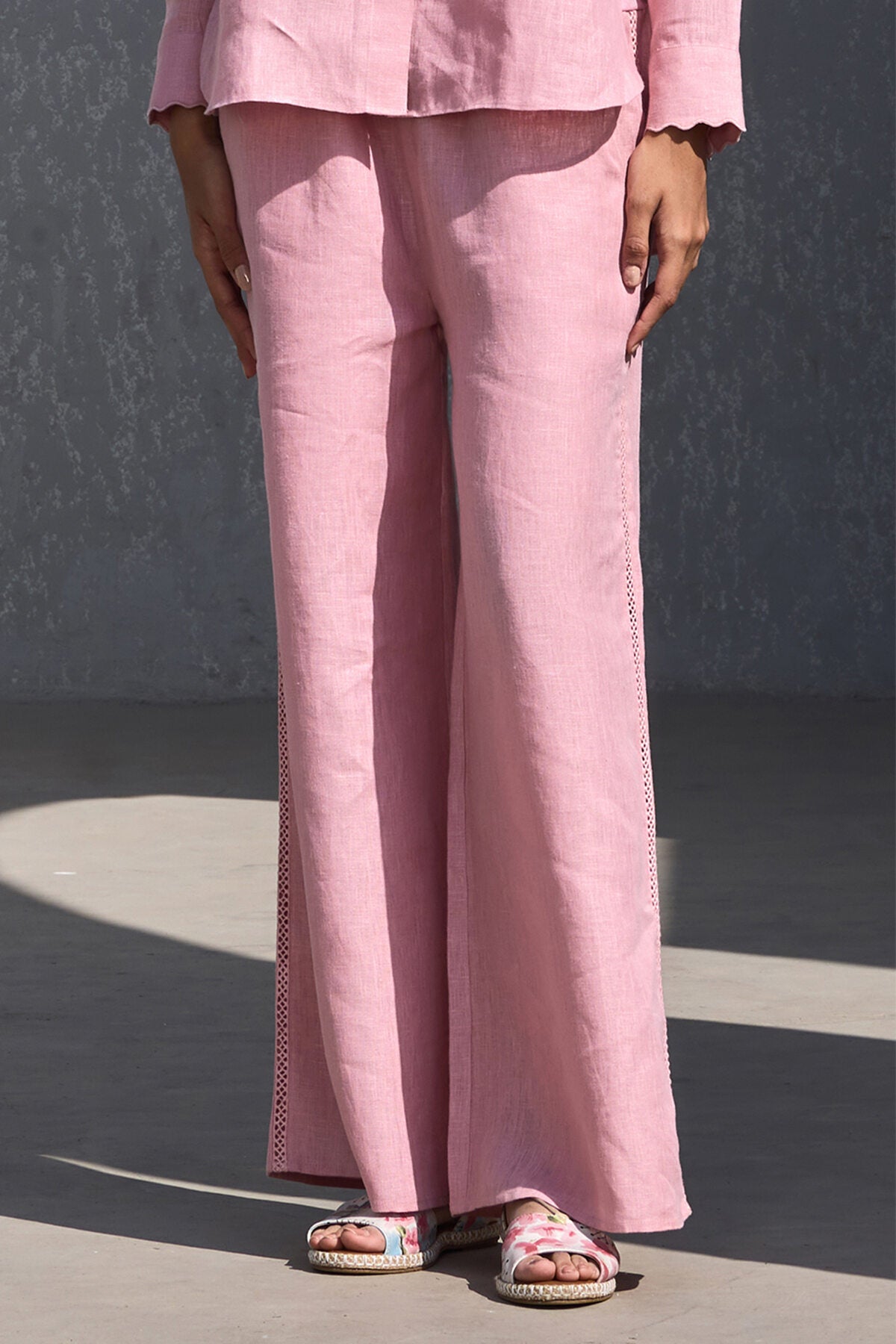 The Batooni Pajamas - Blushing Coral