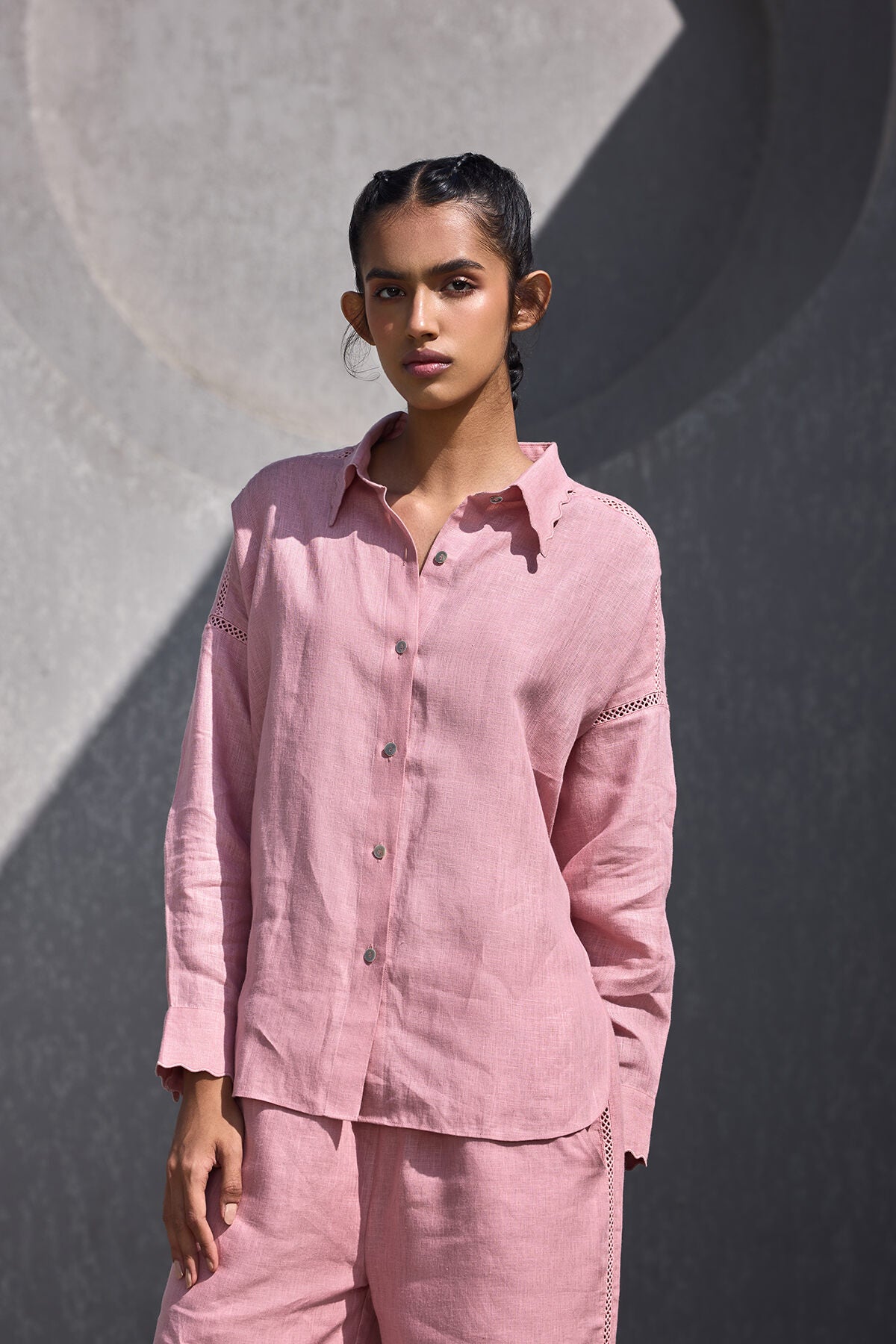 The Batooni Shirt - Blushing Coral