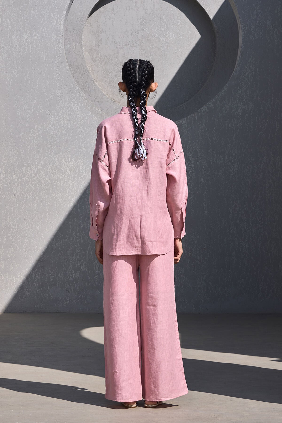 The Batooni Pajamas - Blushing Coral