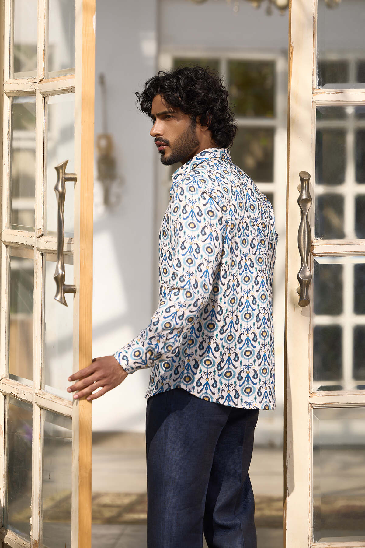 The Bayaan Shirt - Ikat Adventure