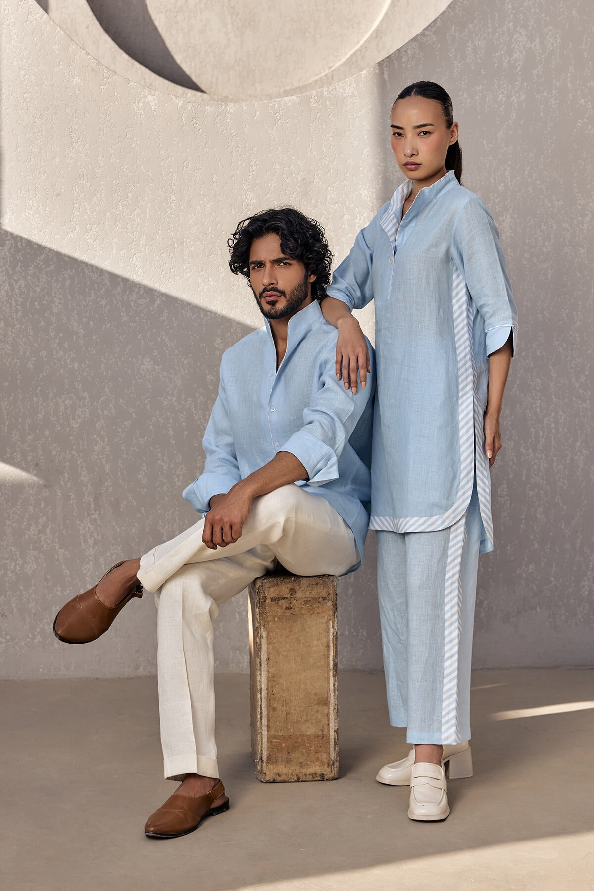 The Corey Shirt - Light Blue