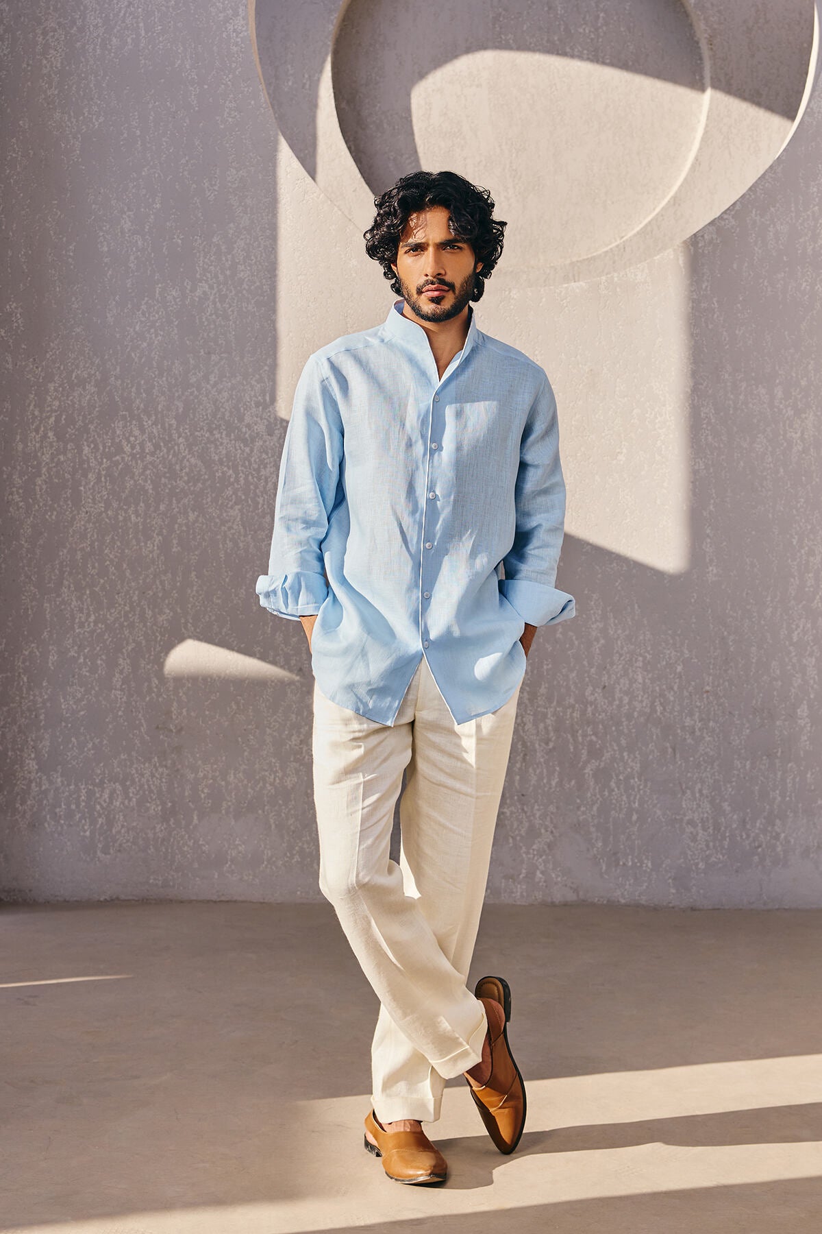 The Corey Shirt - Light Blue