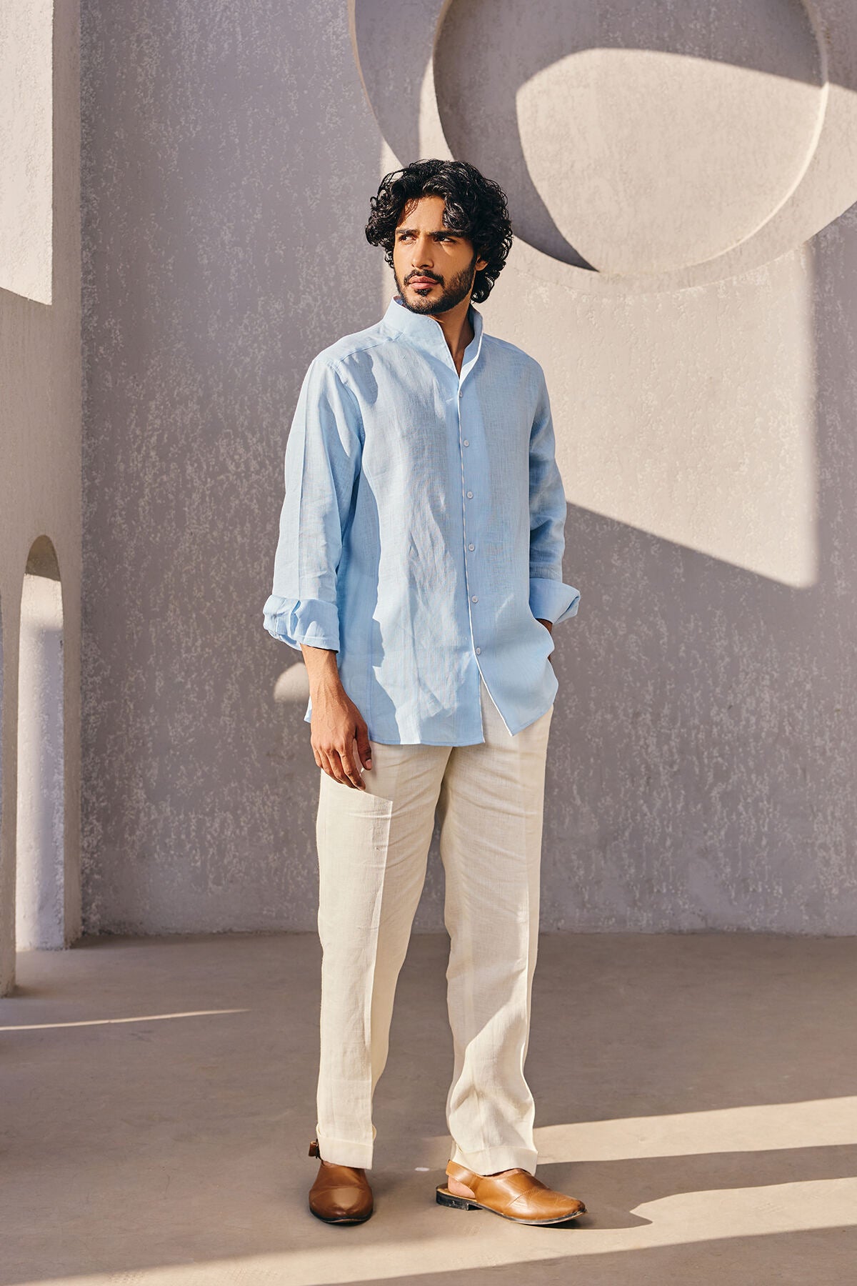 The Corey Shirt - Light Blue