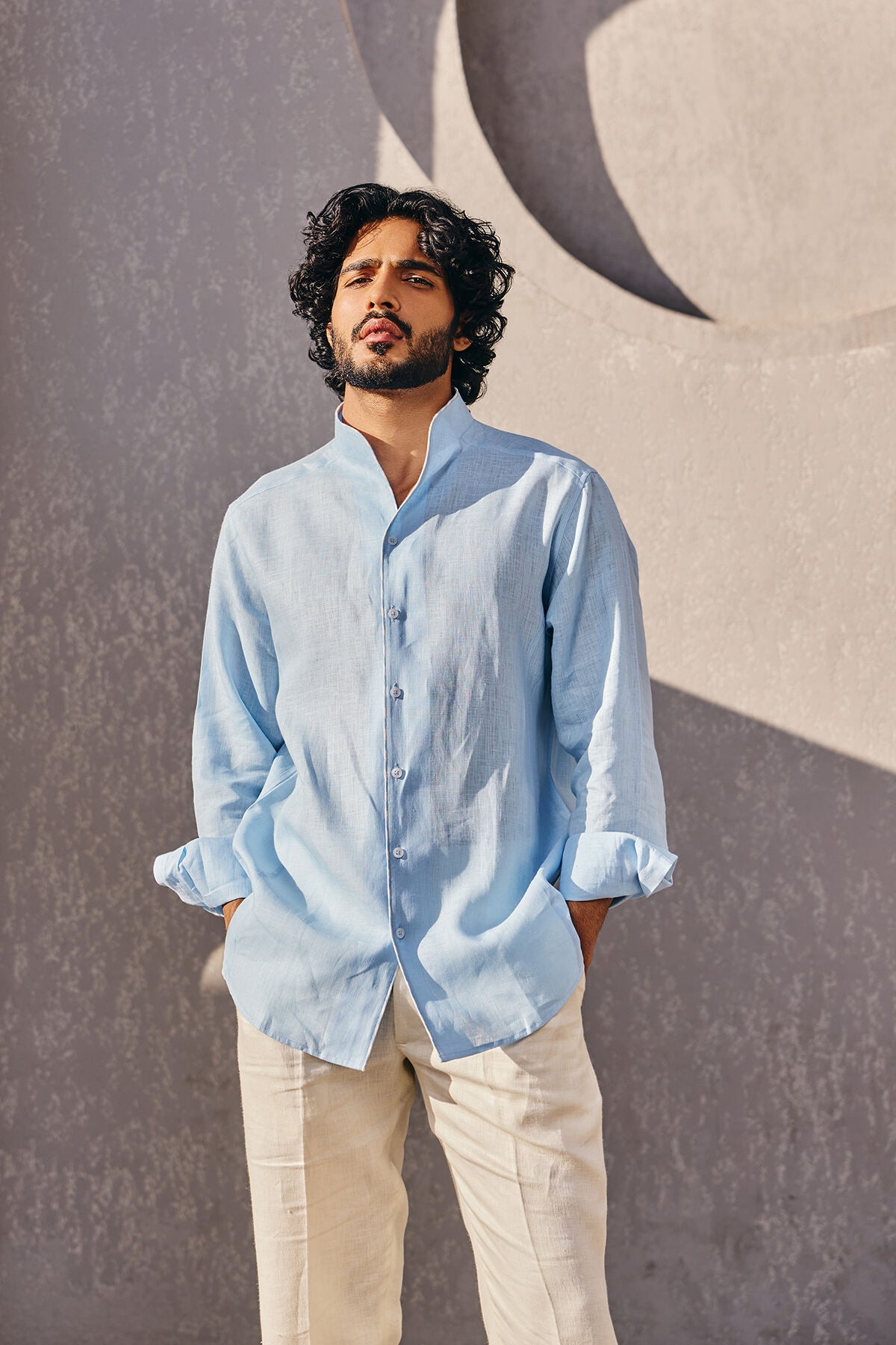 The Corey Shirt - Light Blue