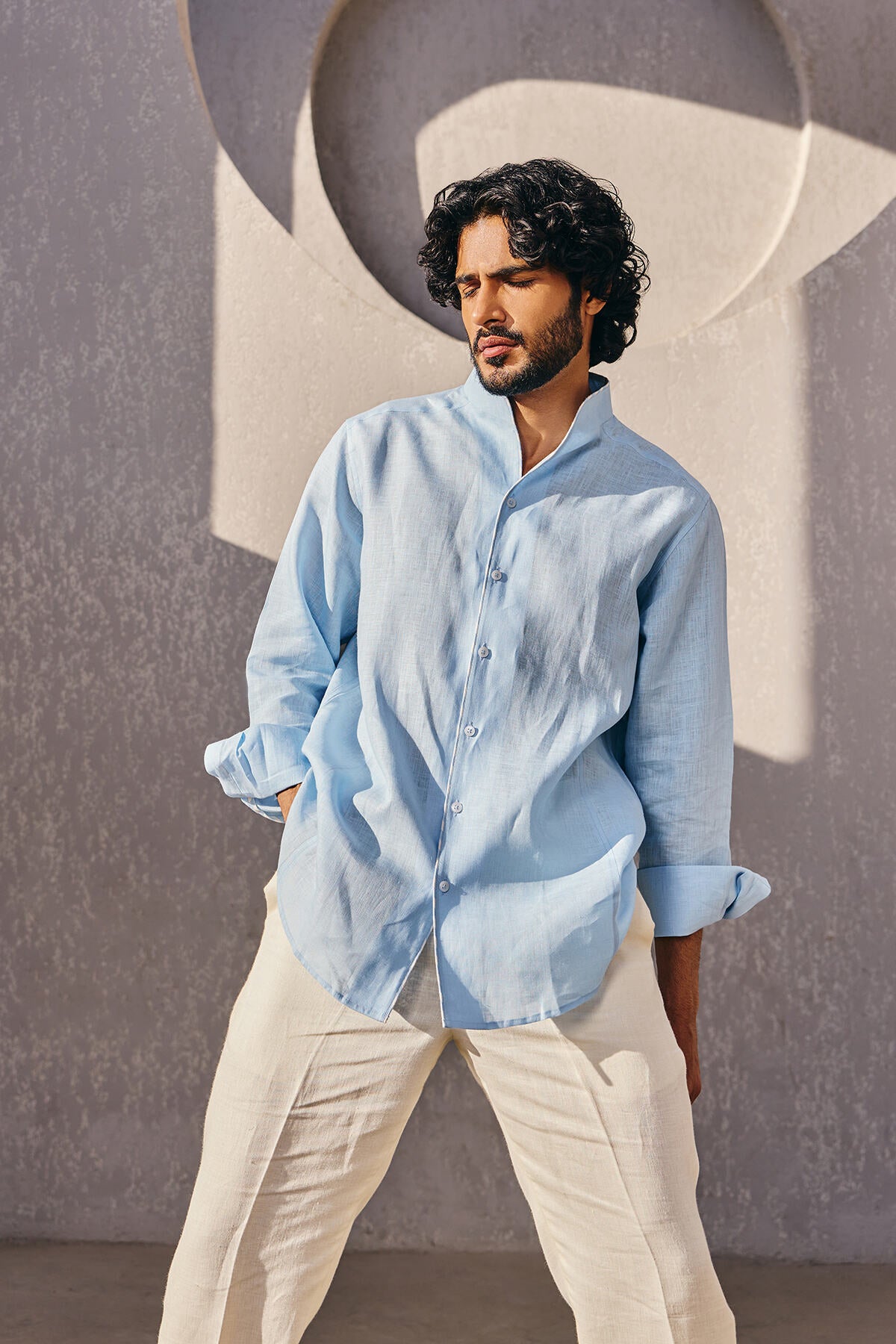 The Corey Shirt - Light Blue
