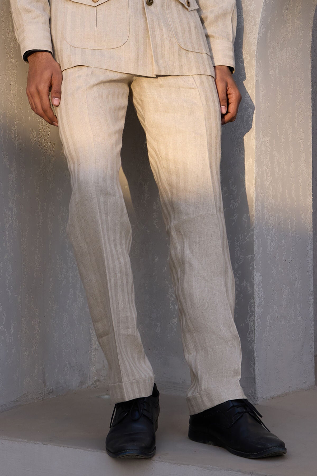 The Connery Trousers - Natural