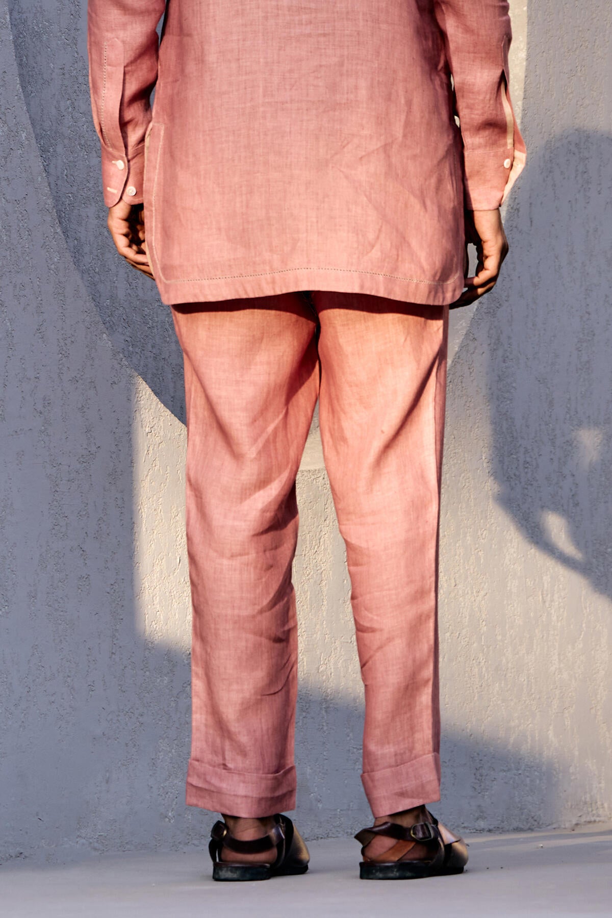 The Fursat Pajama - Heritage Pink
