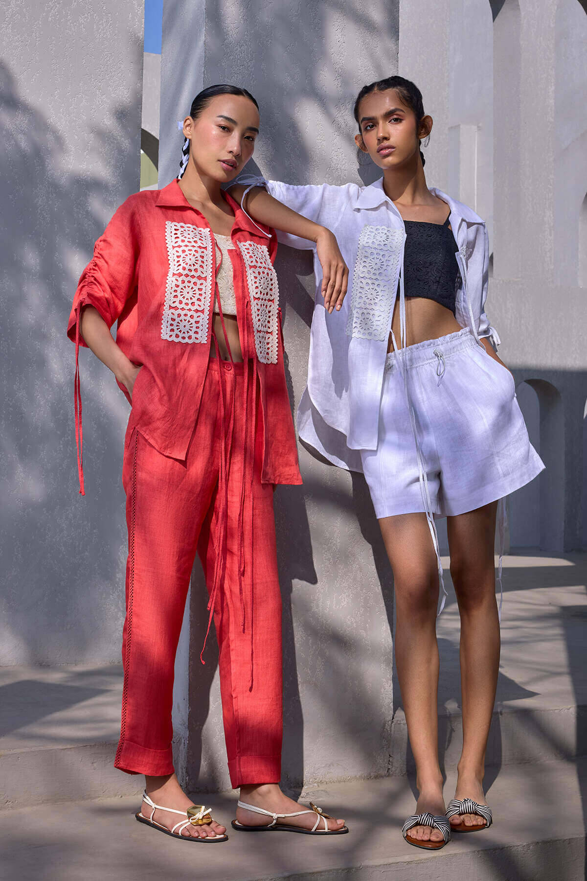 The Tahlia Trousers - Kesariya