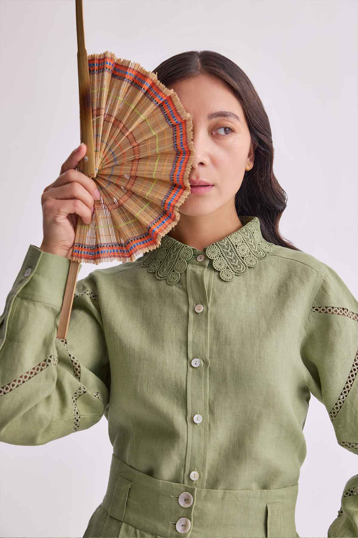 The Rishitha Shirt - Mint