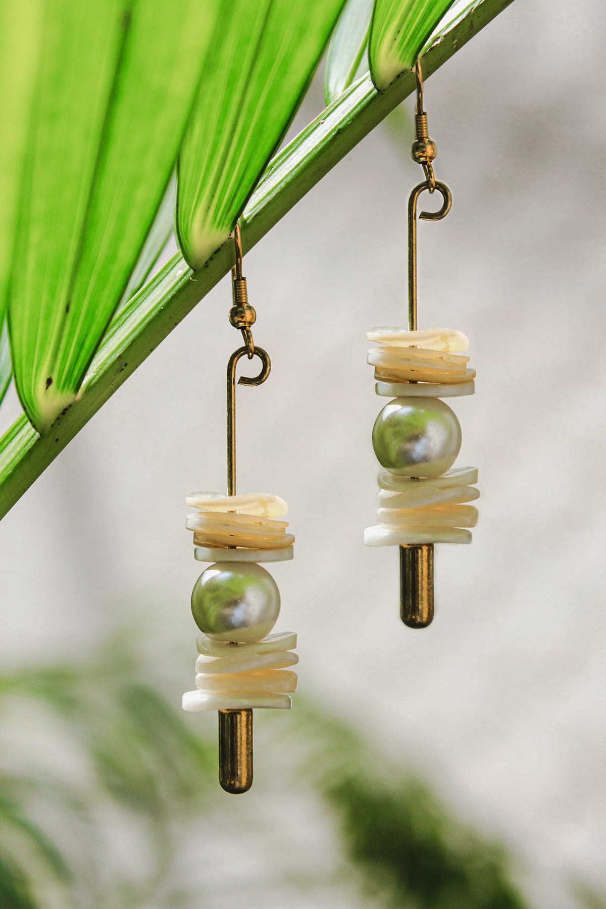 The Megarra Pearls & Shell Earrings - Yell With Us