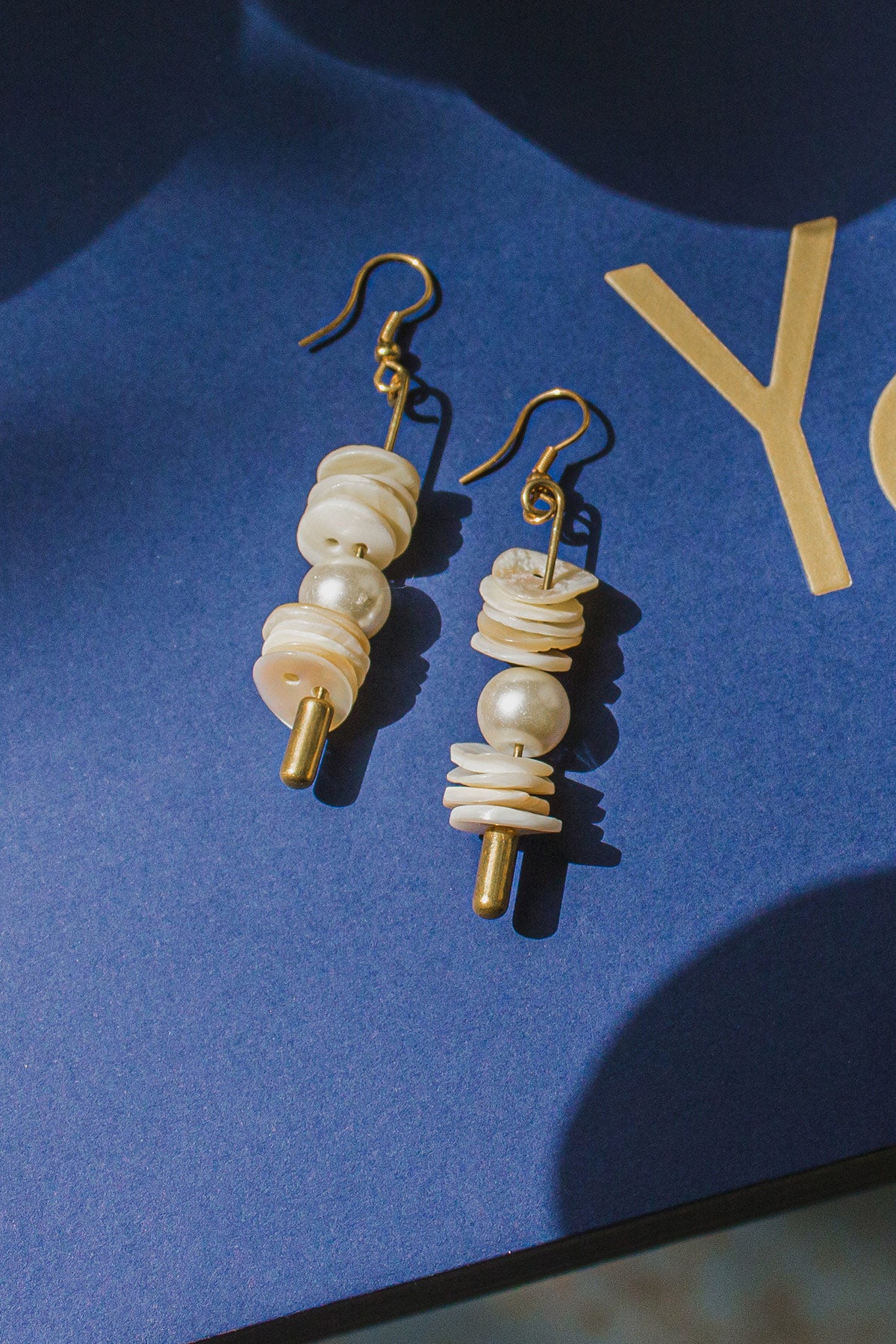 The Megarra Pearls & Shell Earrings - Yell With Us