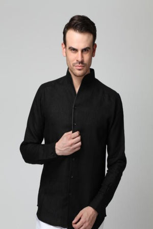 Royal Aristocratic Shirt - Black