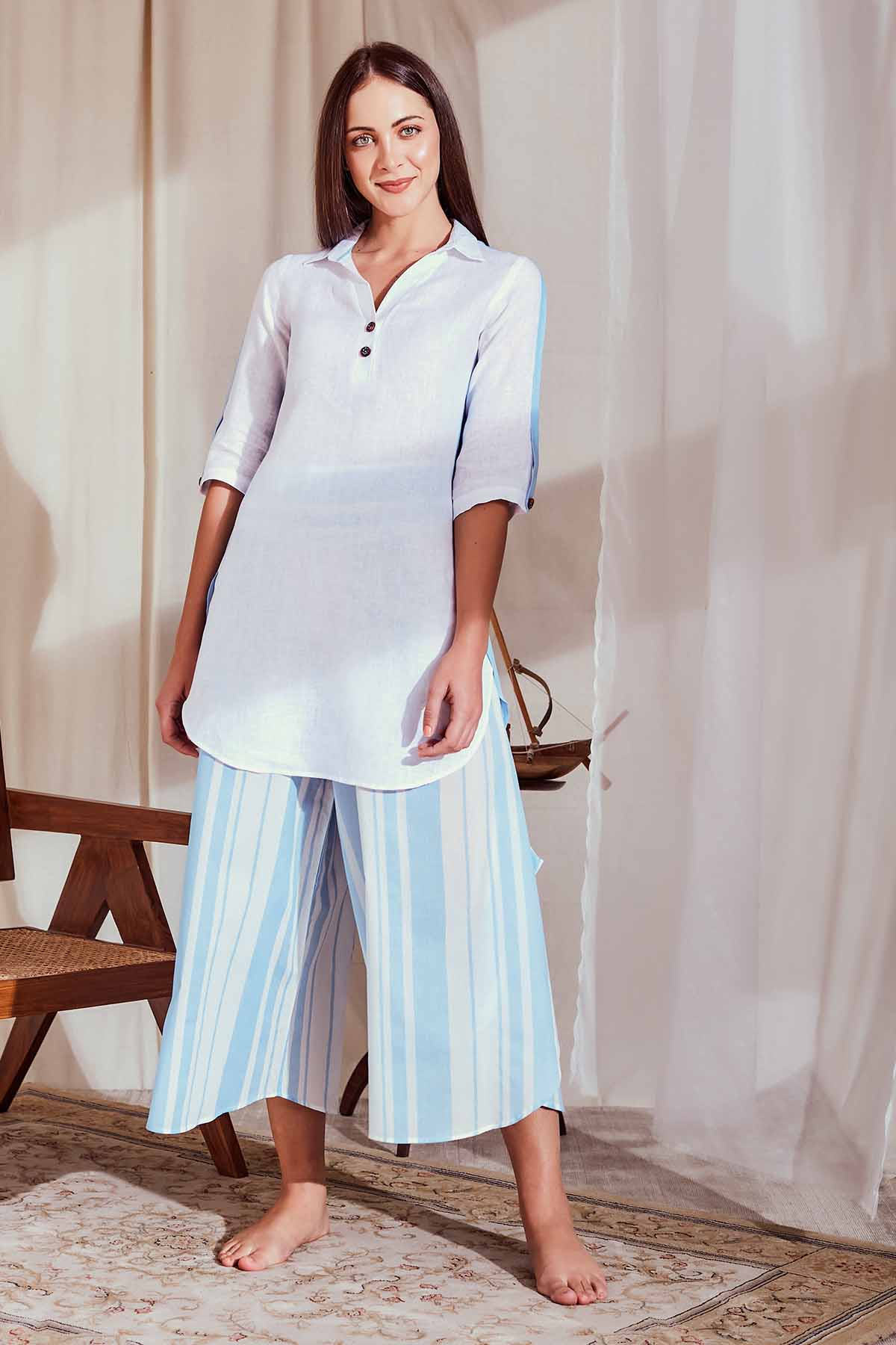 Trendy Twin Kurta-Yellwithus.com