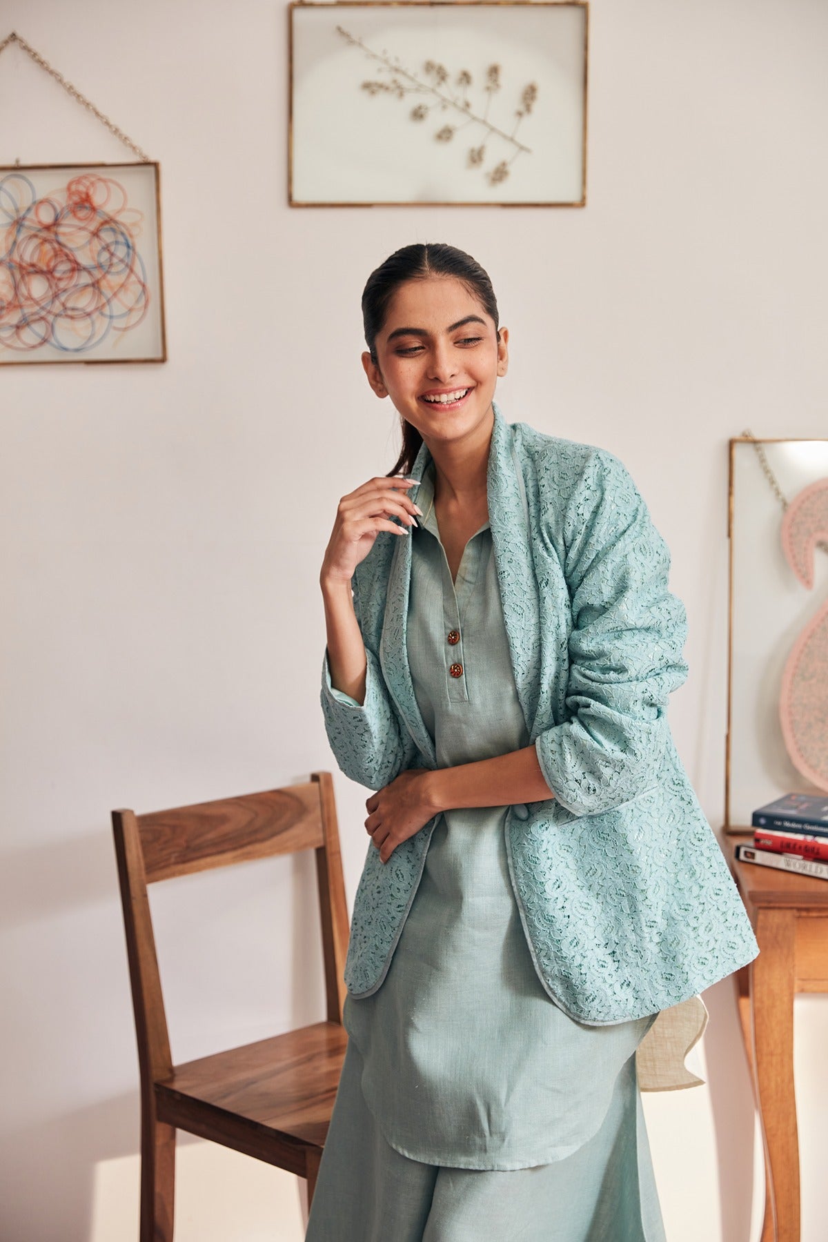 The Marina Lace Coat - Yell With Us