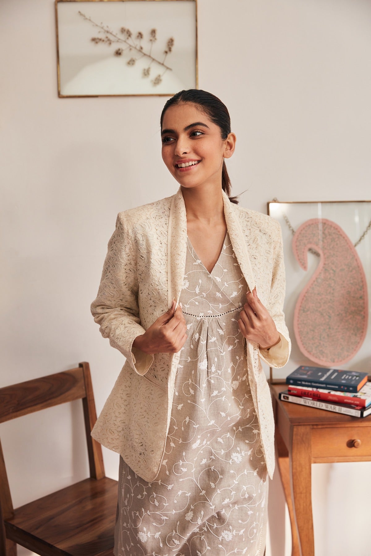 The Marina Lace Coat - Yell With Us