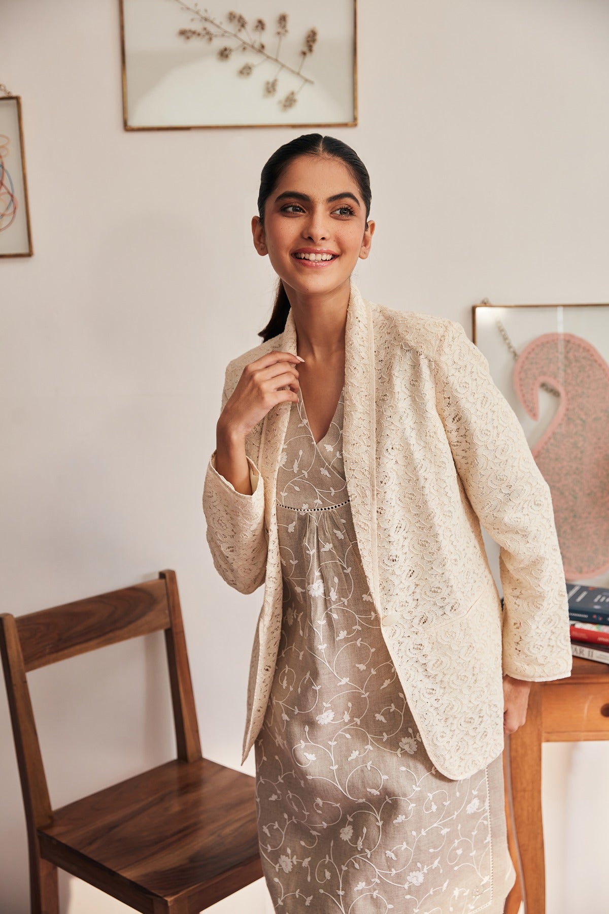 The Marina Lace Coat - Yell With Us