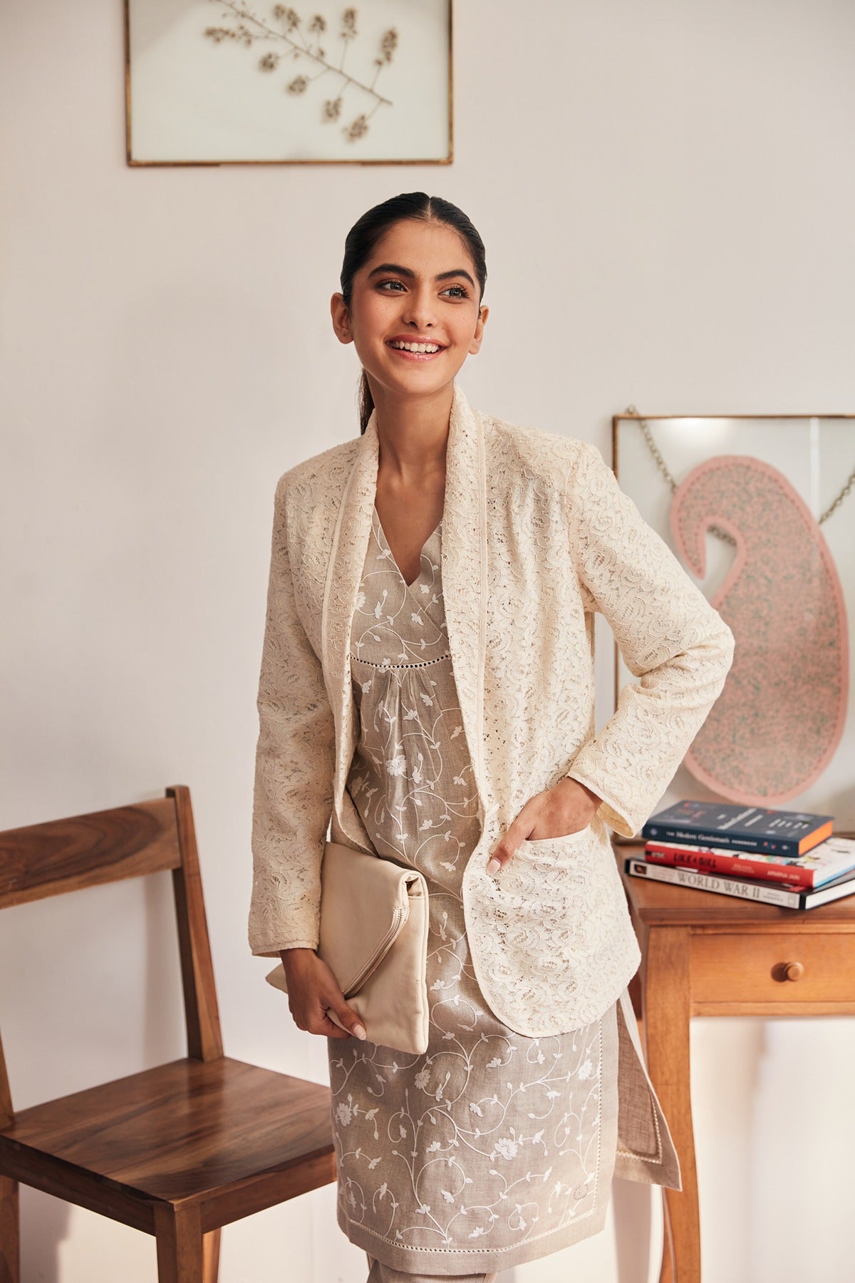 The Marina Lace Coat - Yell With Us