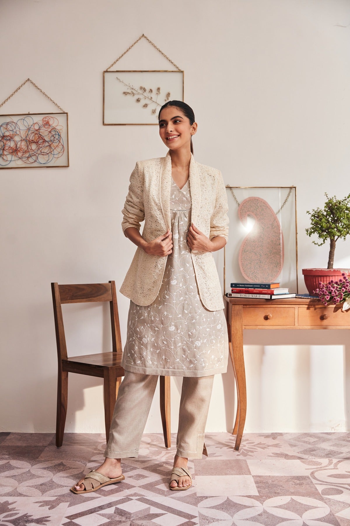 The Marina Lace Coat - Yell With Us