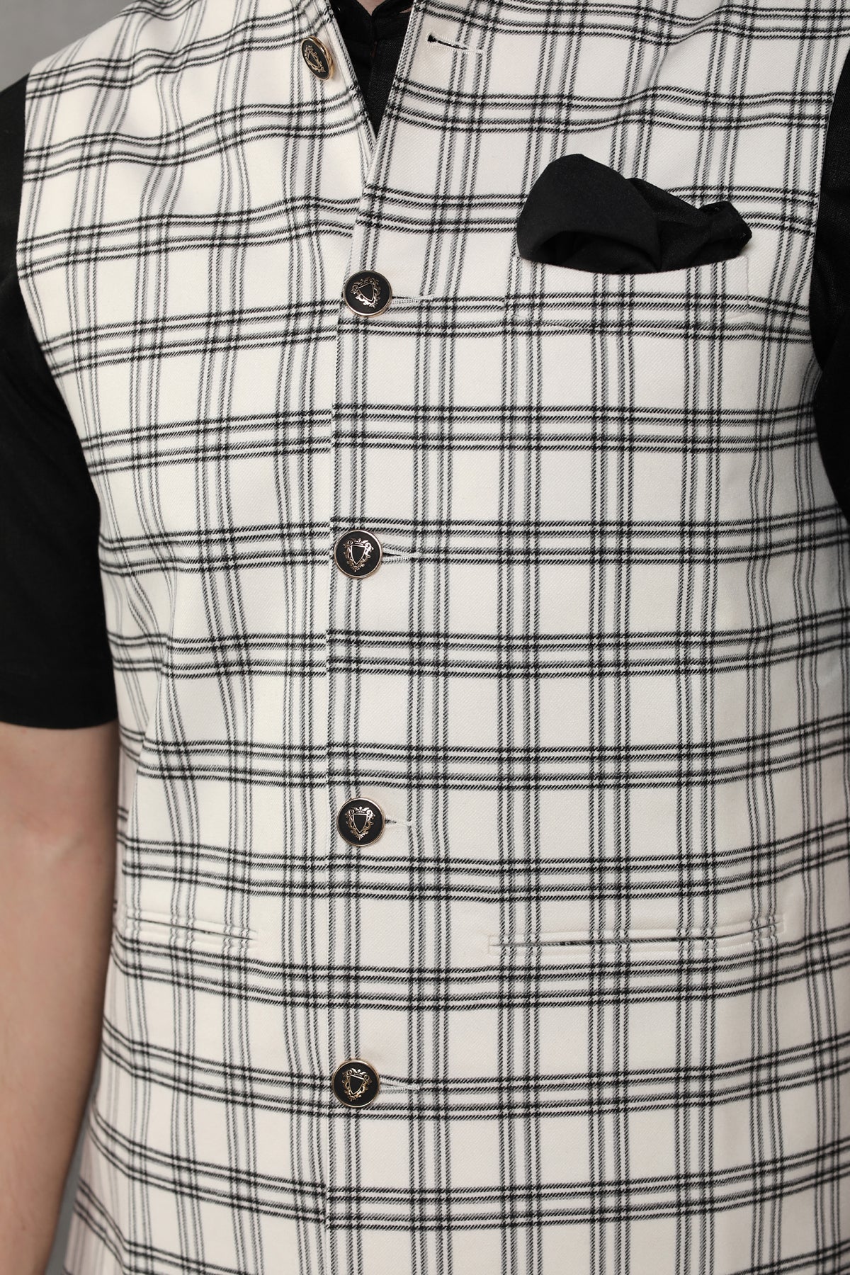 The Time to Check-in Nehru Jacket-Yellwithus.com