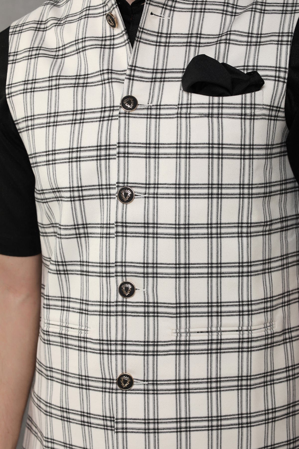 The Time to Check-in Nehru Jacket-Yellwithus.com