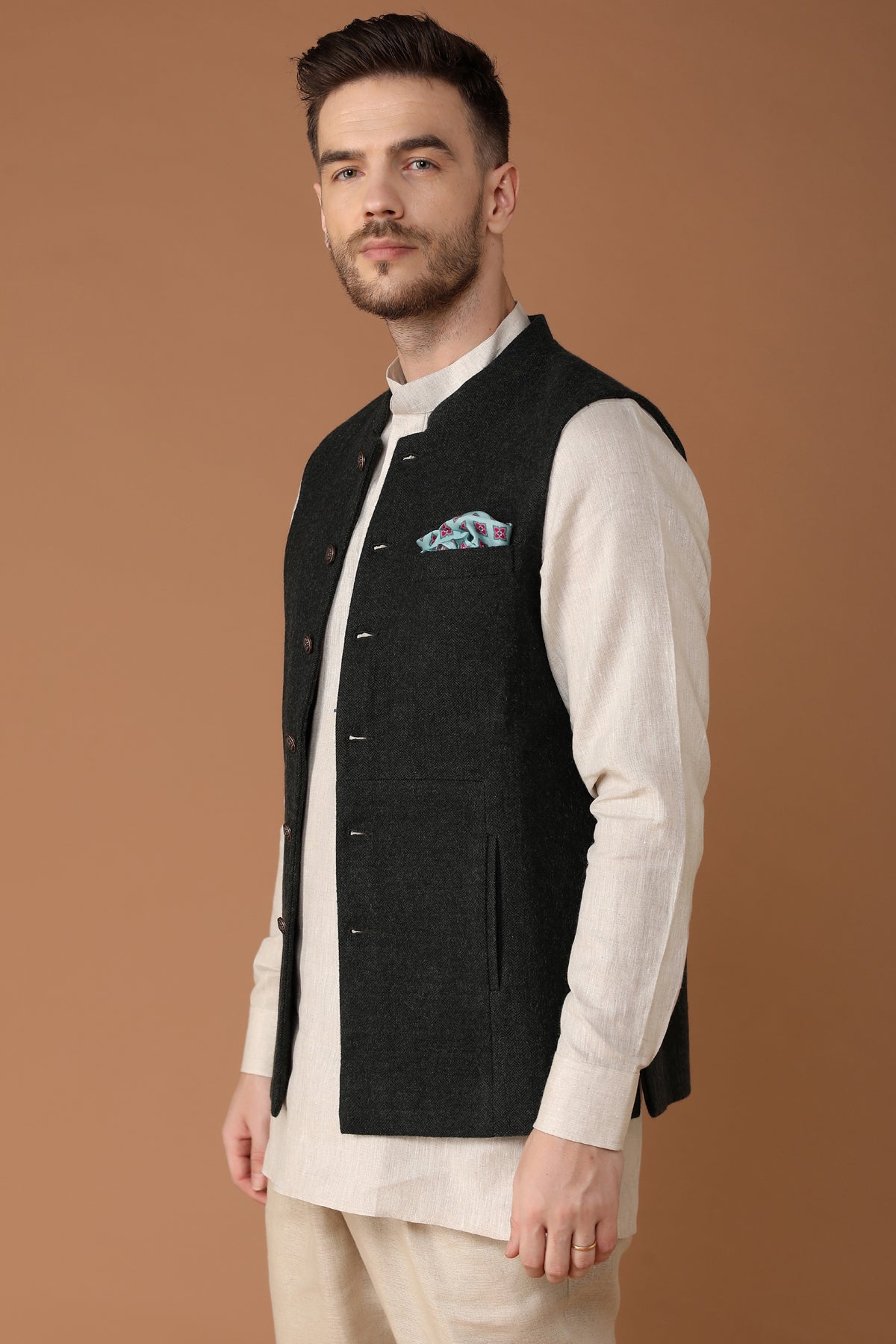 The Serious Business Nehru Jacket-Yellwithus.com