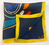 The Yellow Kaleidoscope Pocket Squares
