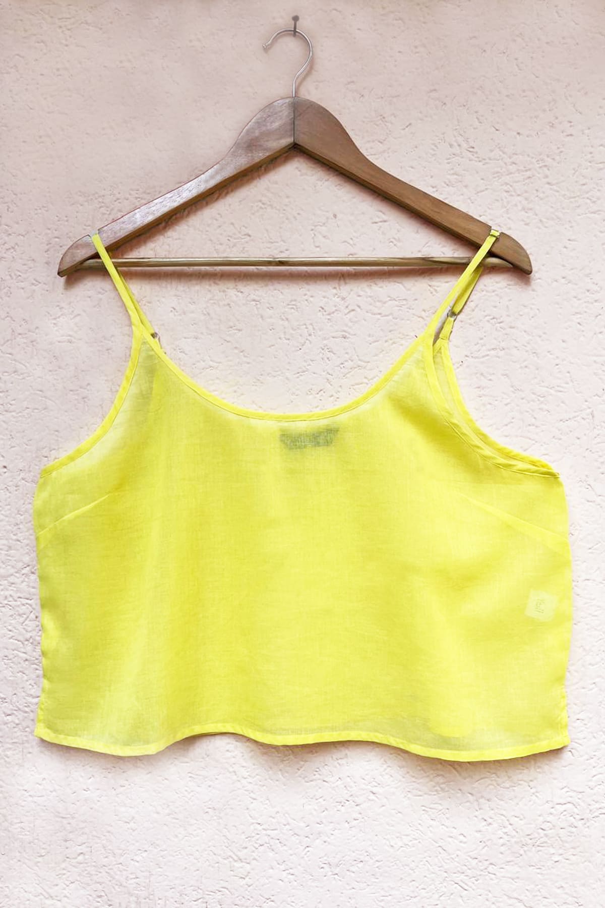 Spaghetti top - Yellow