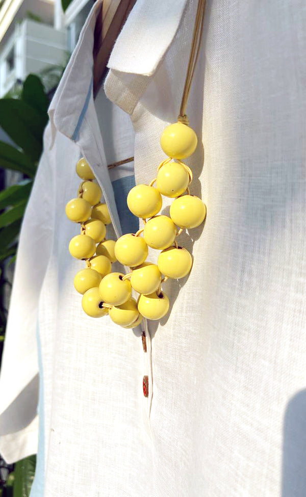 The Sunrise Yellow Necklace