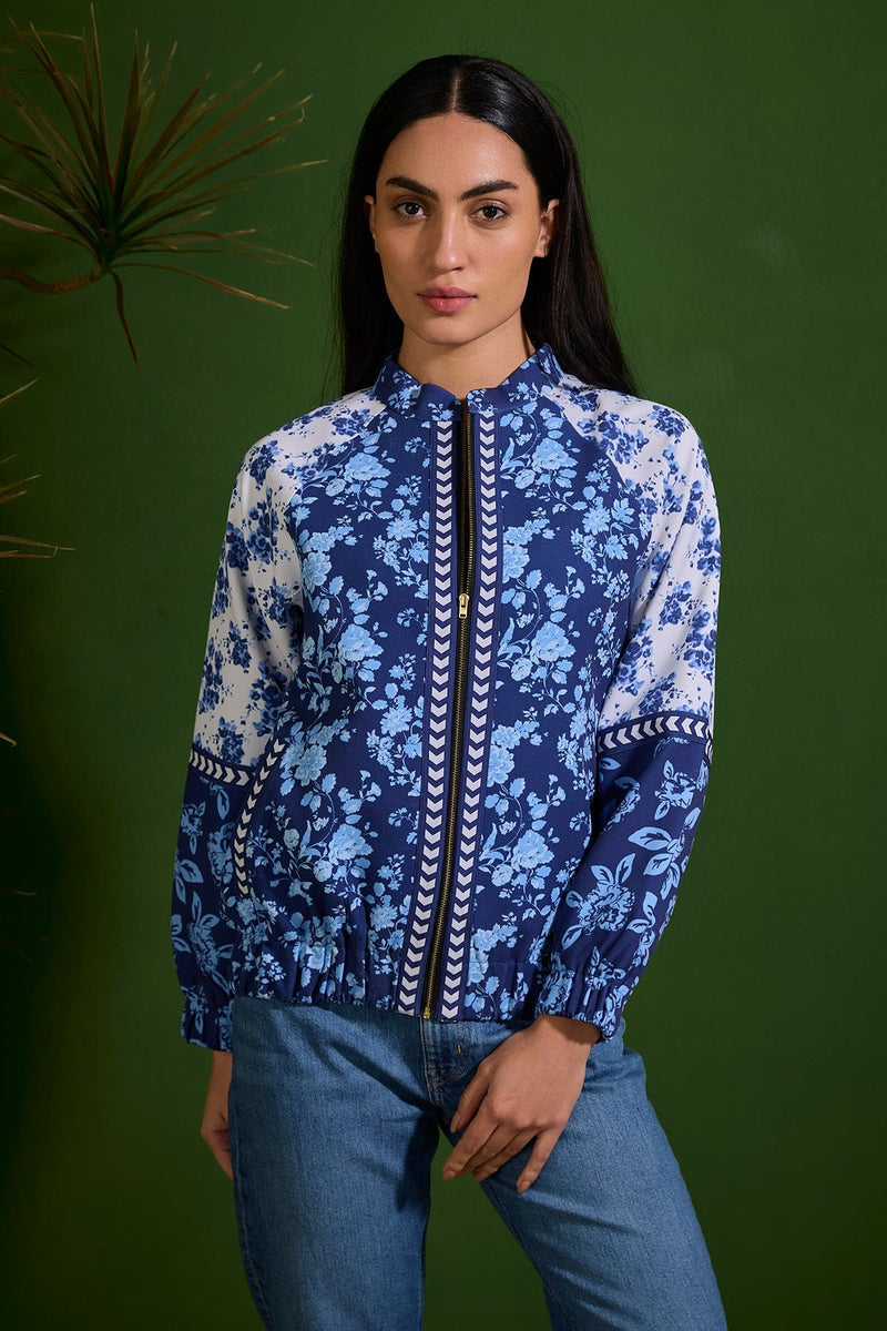 The Leora Blue Jacket