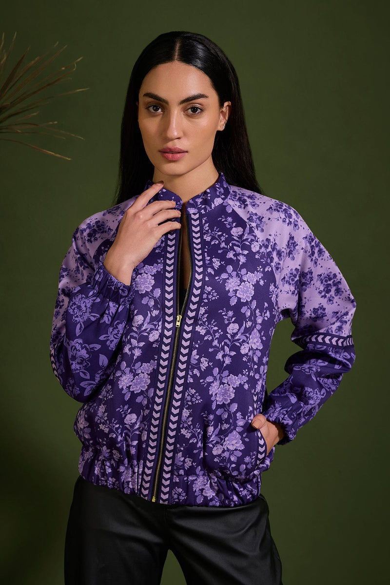 The Leora Purple Jacket