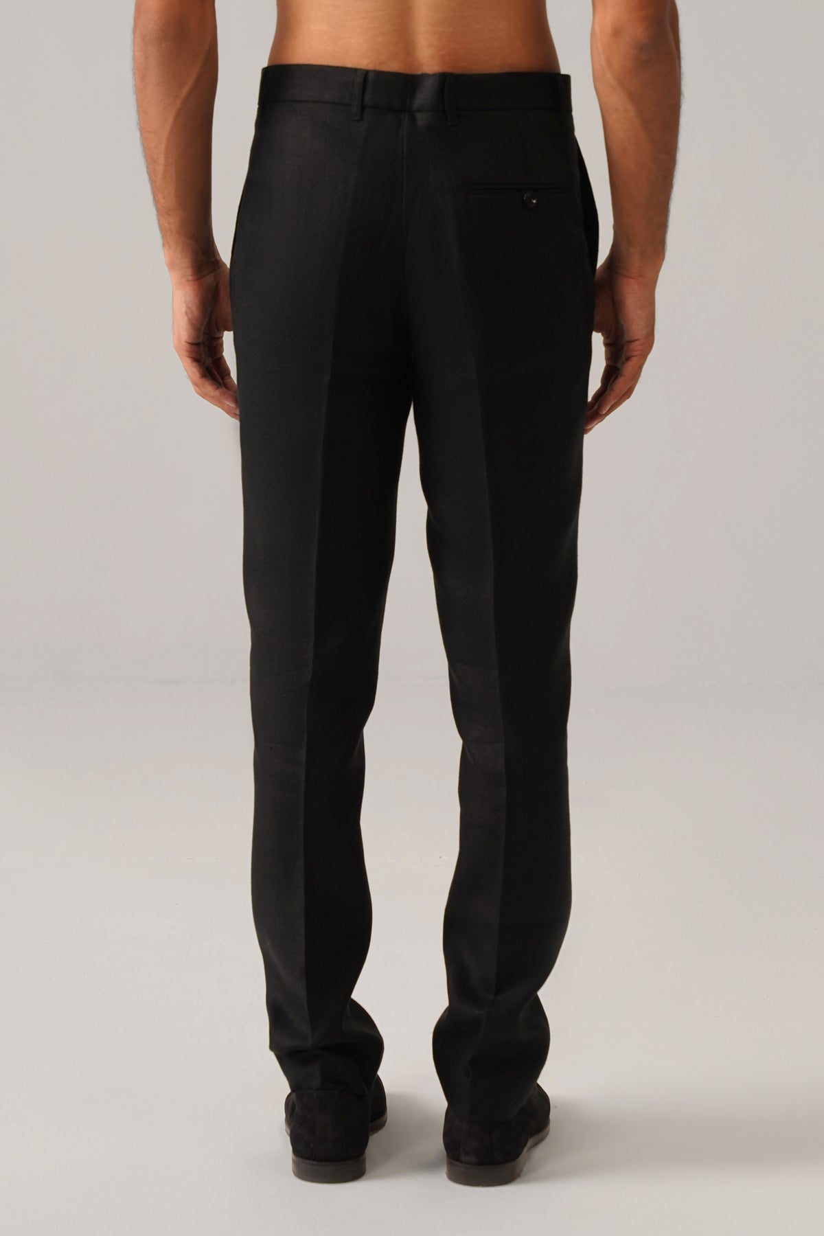 The Rivaaz Black Linen Shirt