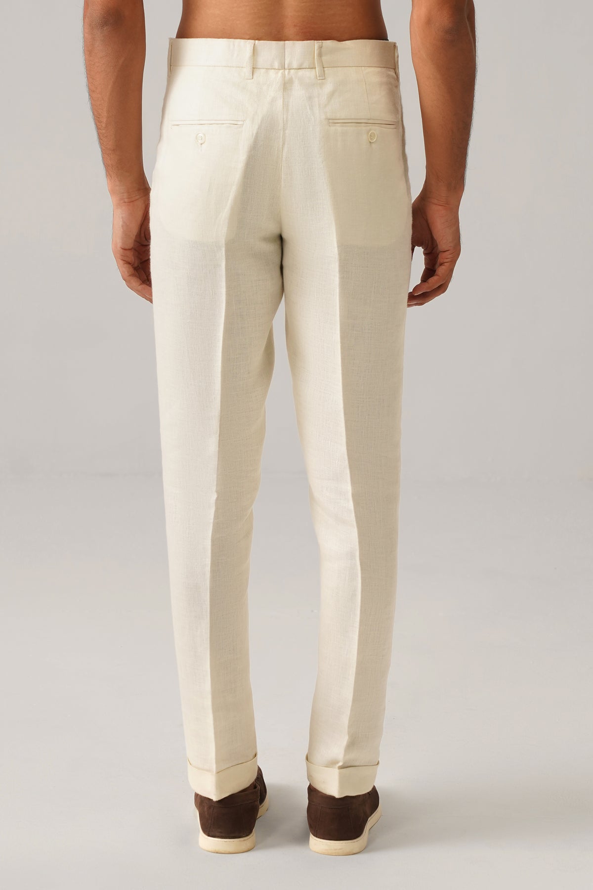 The Ruhaan Grey Linen Shirt