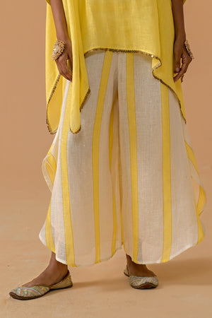 Drama Queen Palazzo - Yellow Stripe