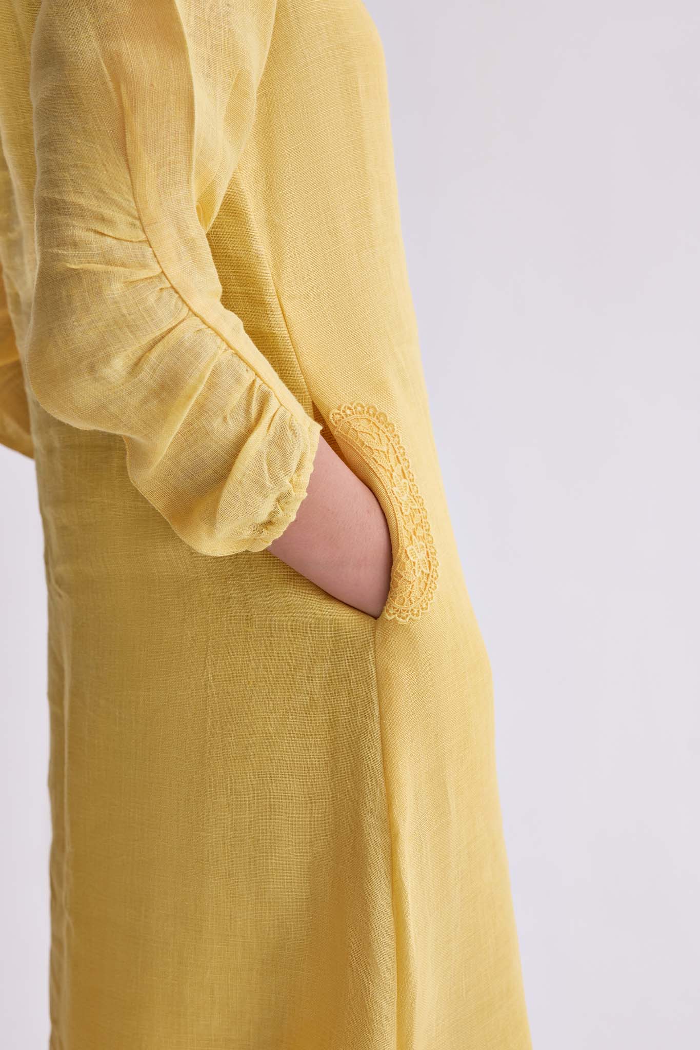 The Iris Linen Dress