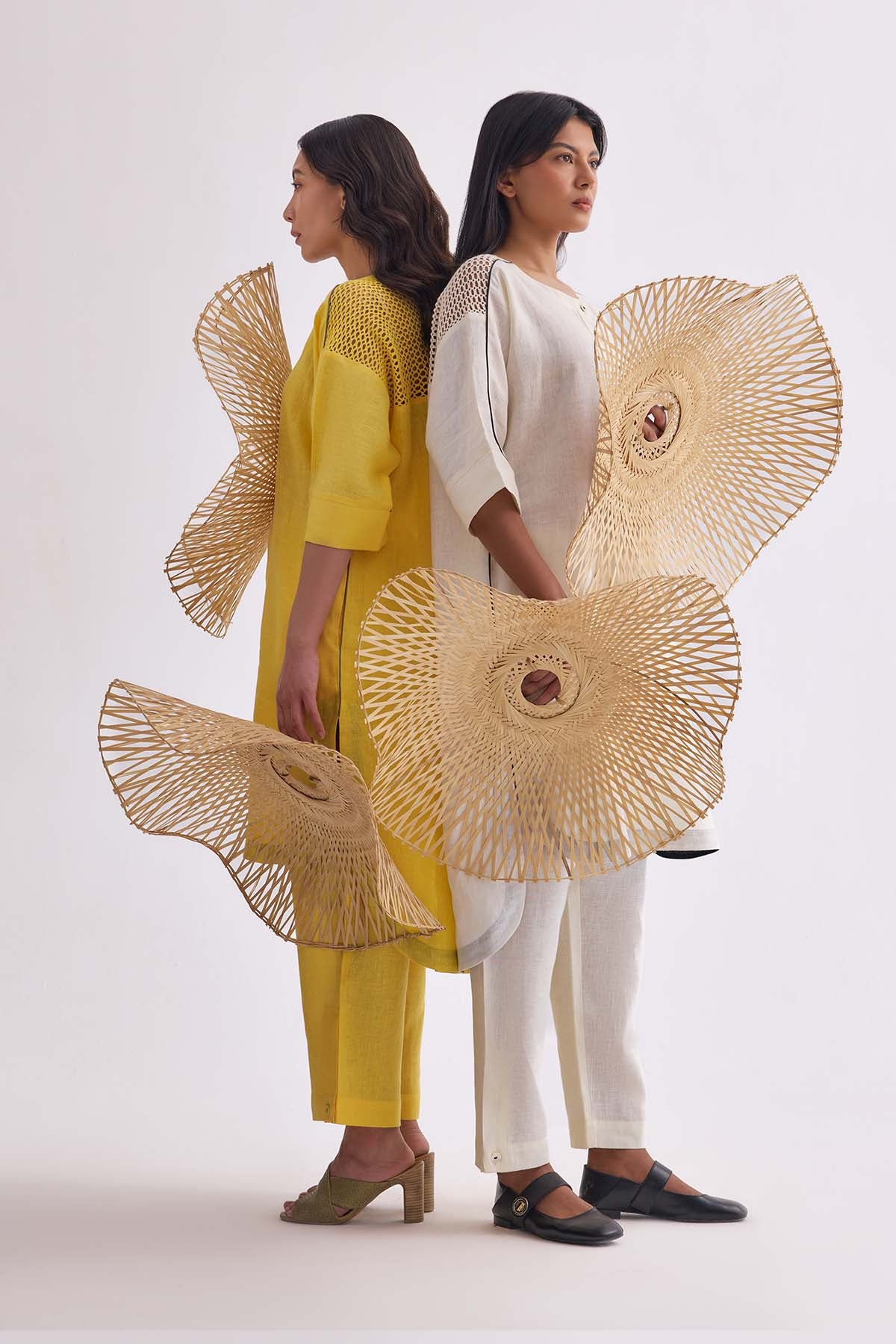 The Nishitha Kurta Set - Alphanso