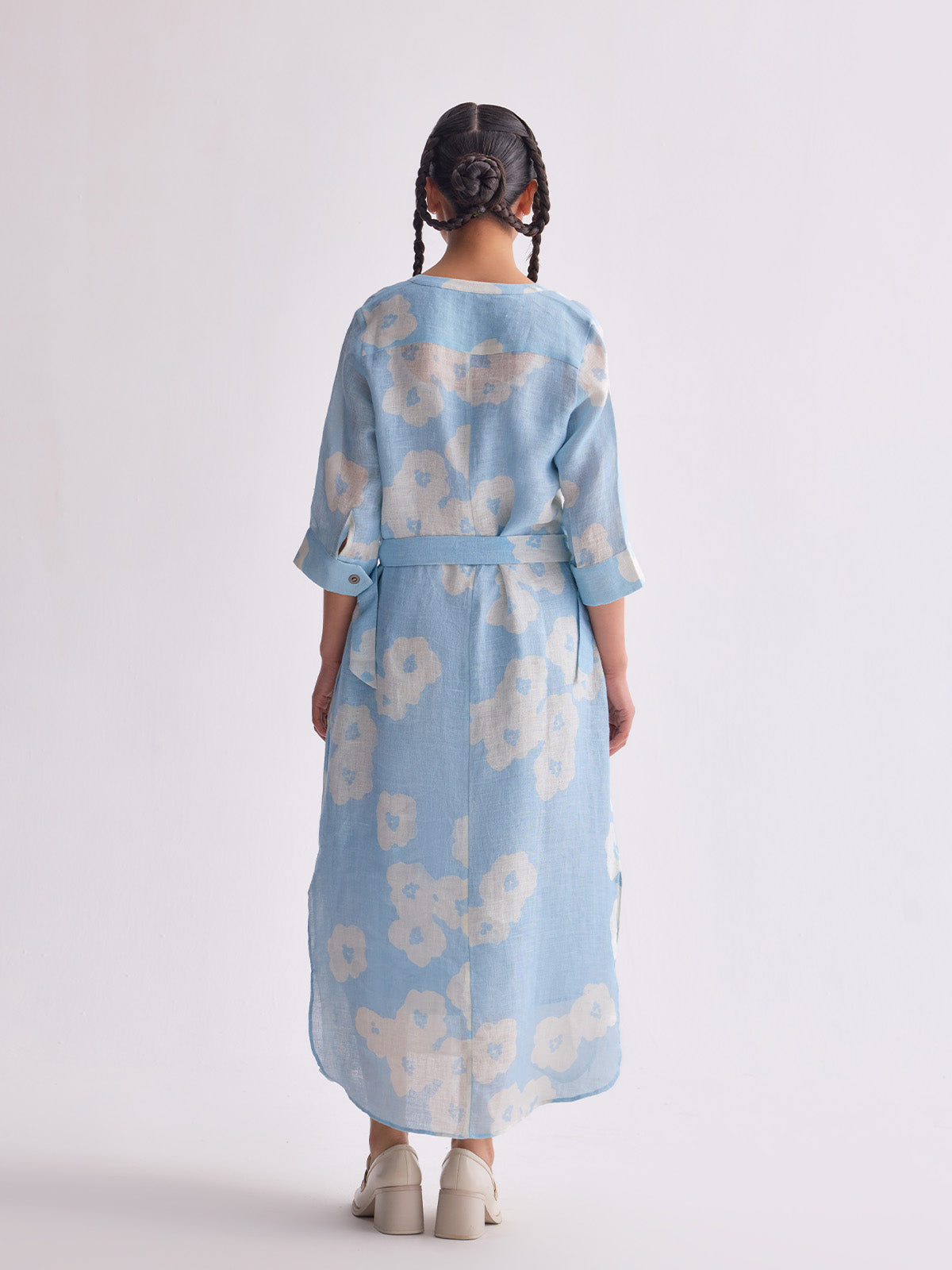 The Kanta Dress - Blue Poppy