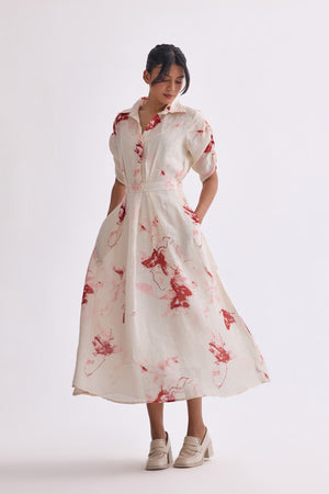 The Titli ki Sakhi Butterfly Linen Dress