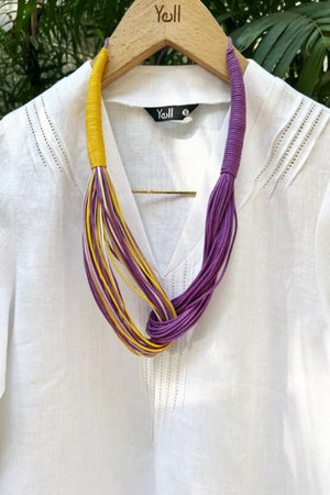 The Infinity Necklace - Purple