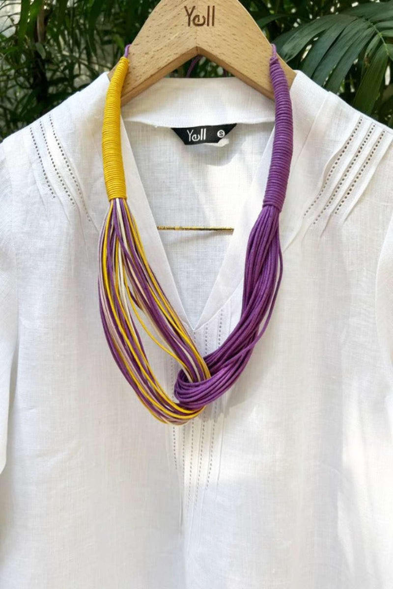 The Infinity Necklace - Purple