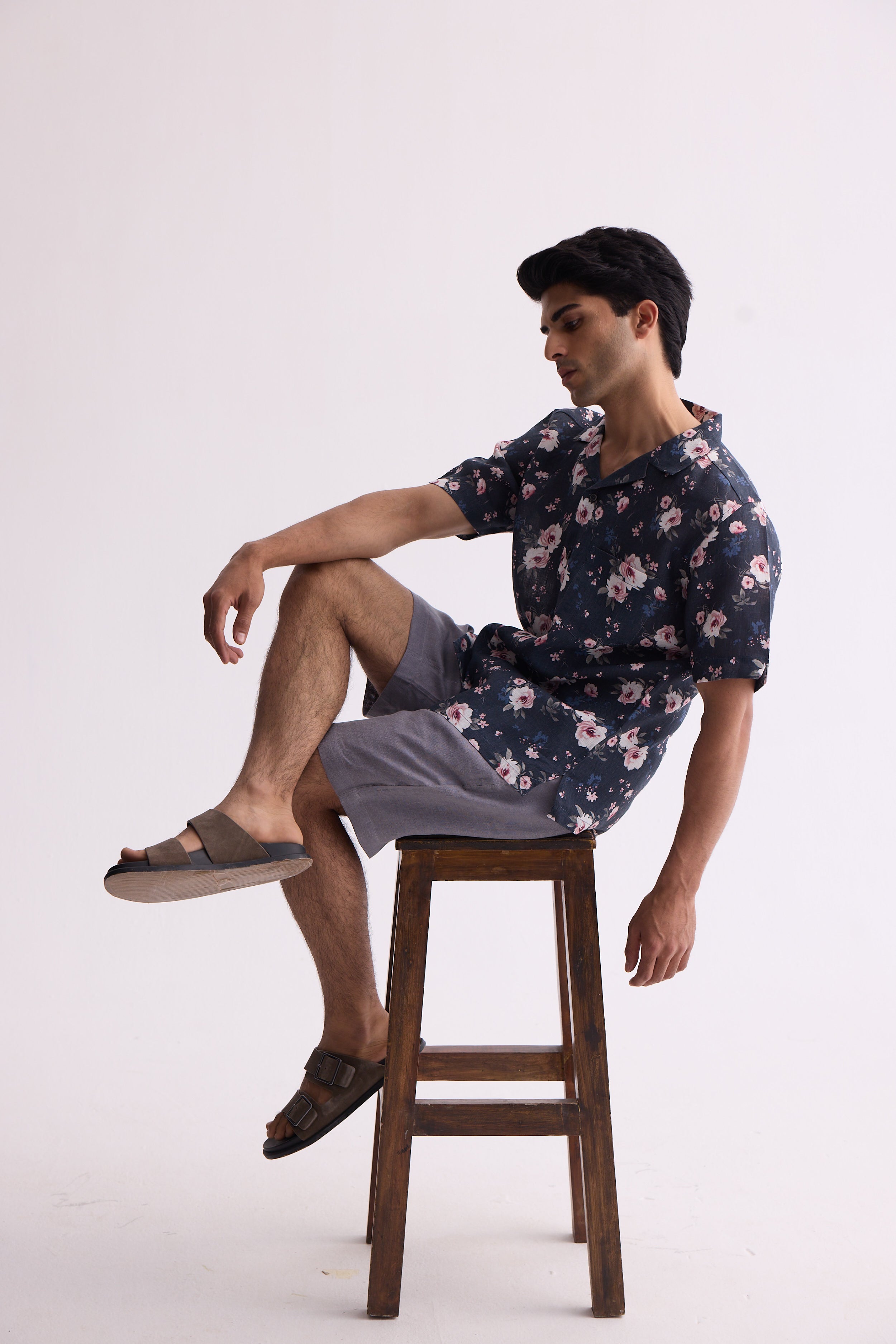 The Neeran Pink Flower Shirt