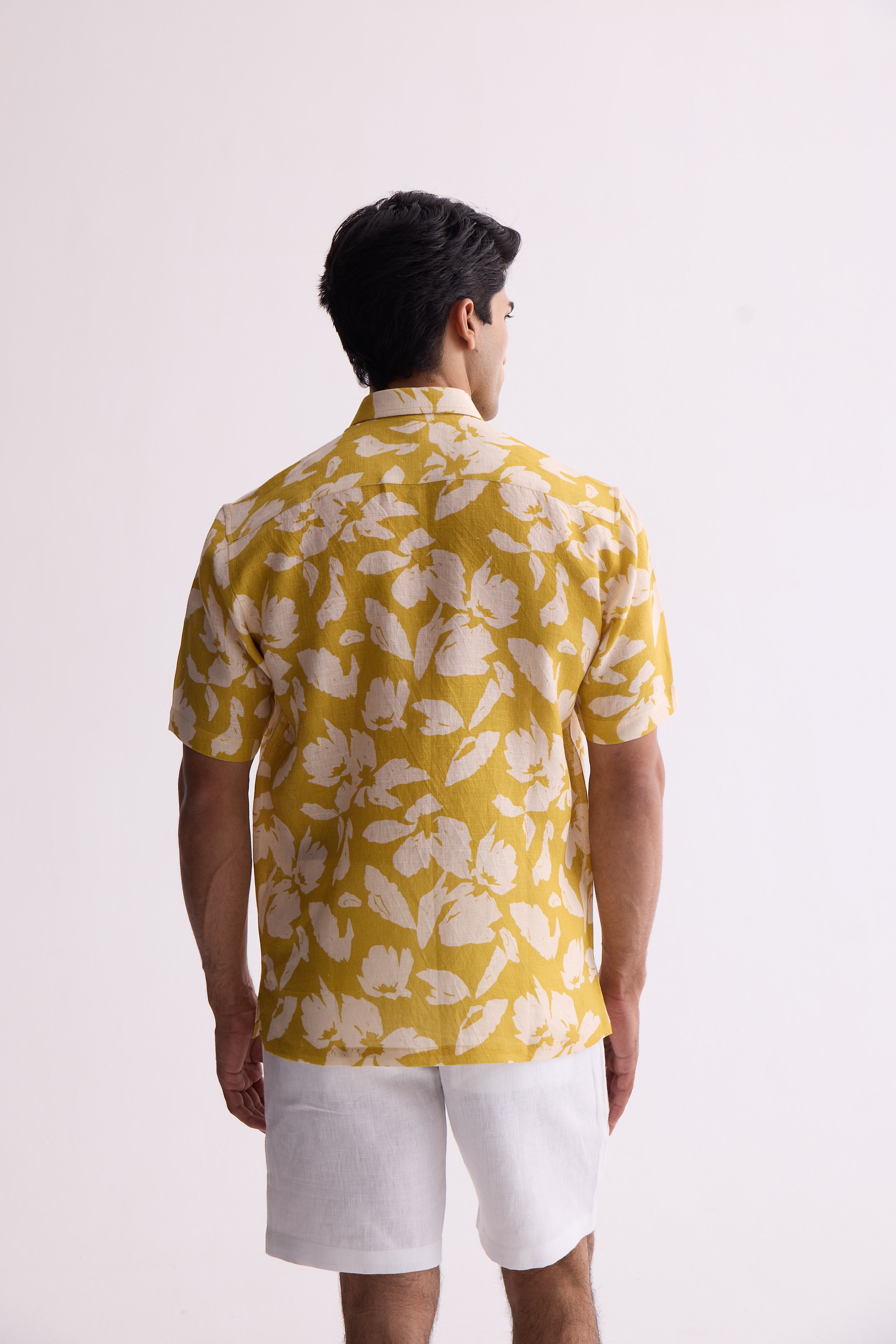 The Saaval Shirt Yellow Flower