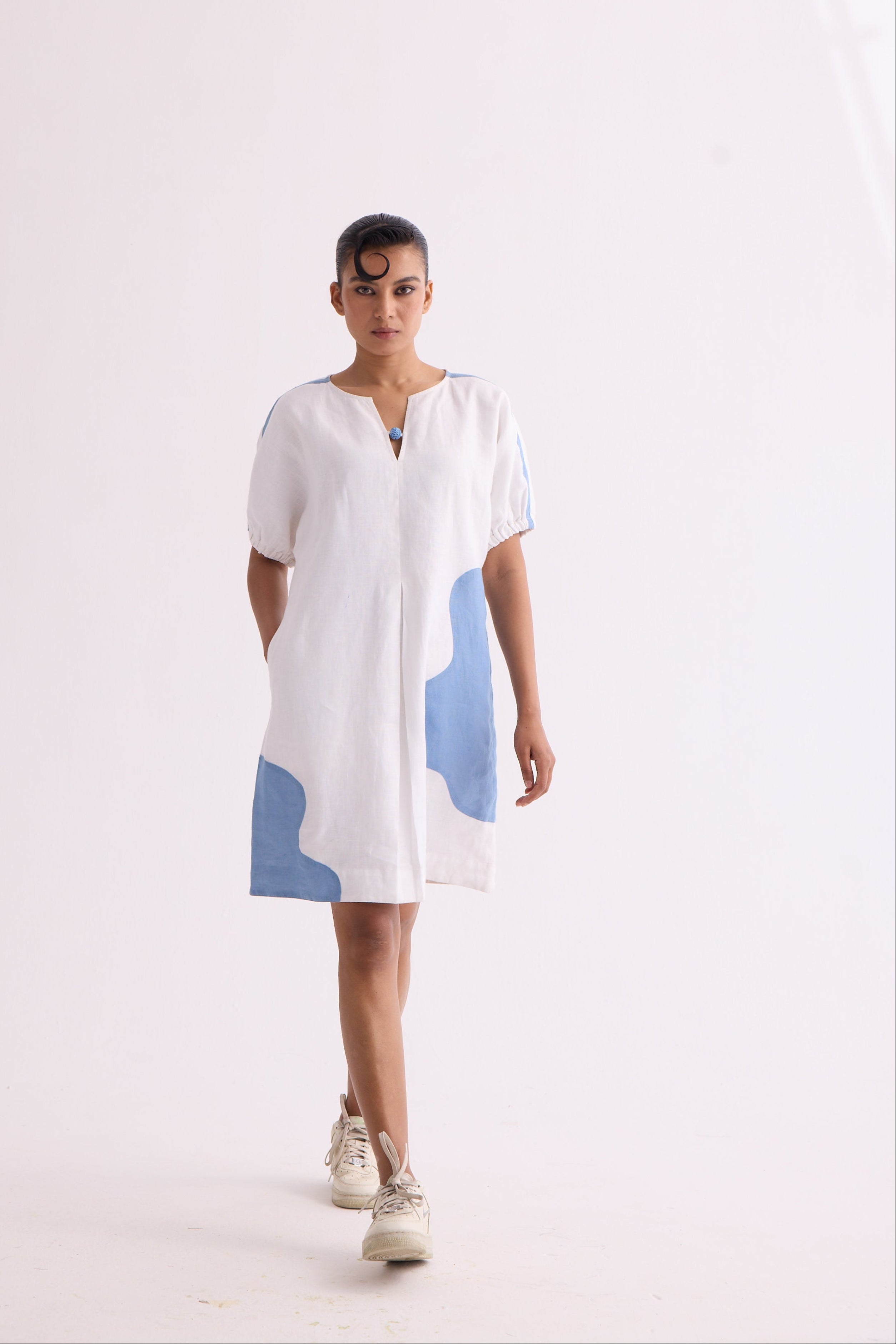 The Tarang Dress - White