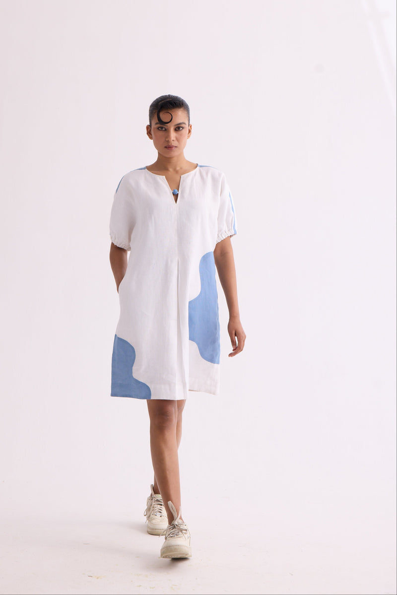 The Tarang Dress - White