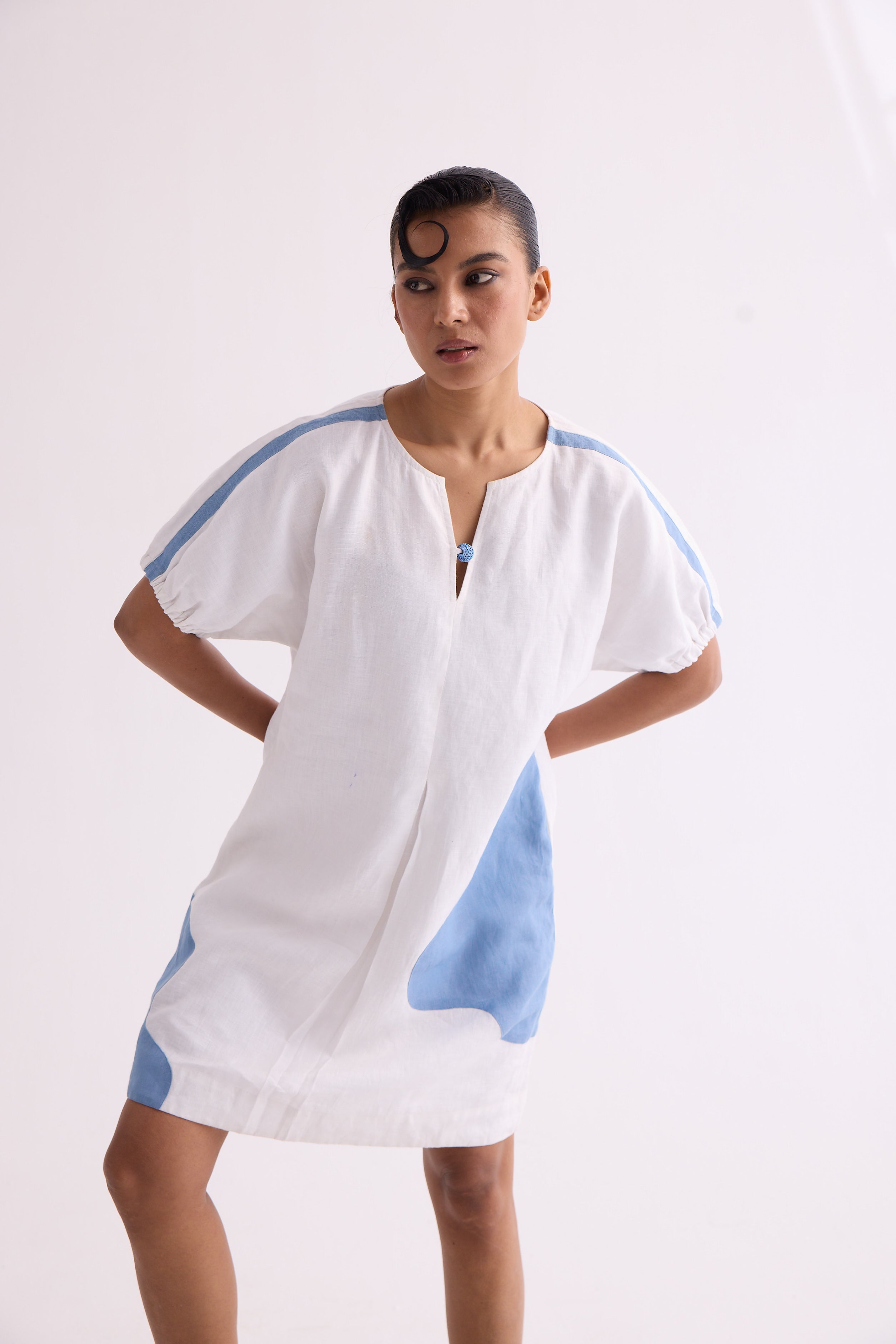 The Tarang Dress - White