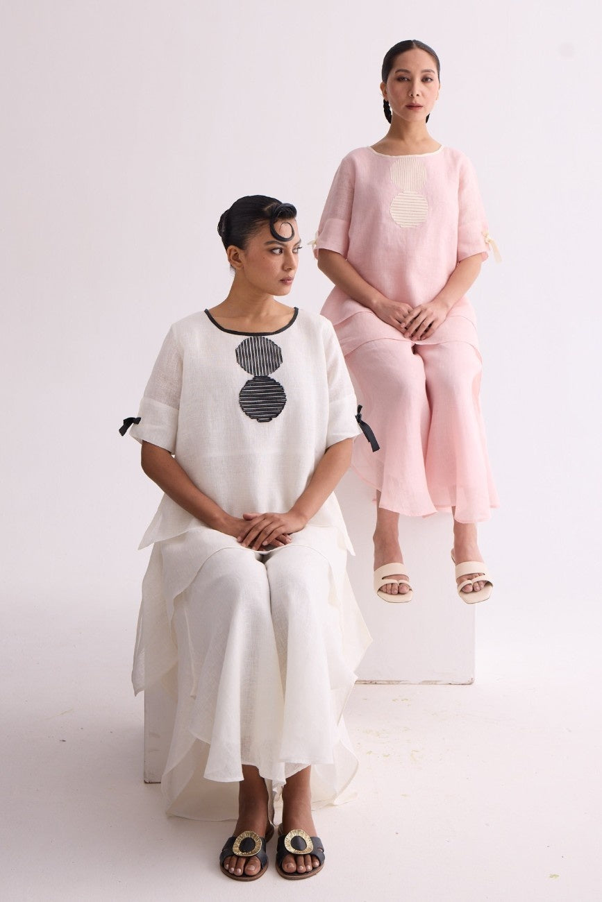 The Jhankaar Pink Cape Set